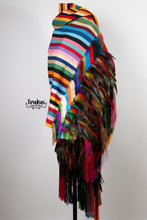 Cargar imagen en el visor de la galería, Rebozo ceremonial multicolor