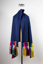 Cargar imagen en el visor de la galería, Rebozo ceremonial mil flores multicolor