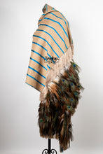 Cargar imagen en el visor de la galería, Rebozo ceremonial beige
