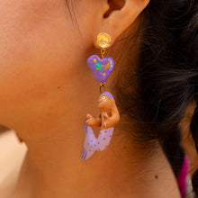 Cargar imagen en el visor de la galería, Aretes &quot;sirenas místicas&quot;
