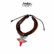 Cargar imagen en el visor de la galería, Pulsera unisex Diablito/cafe
