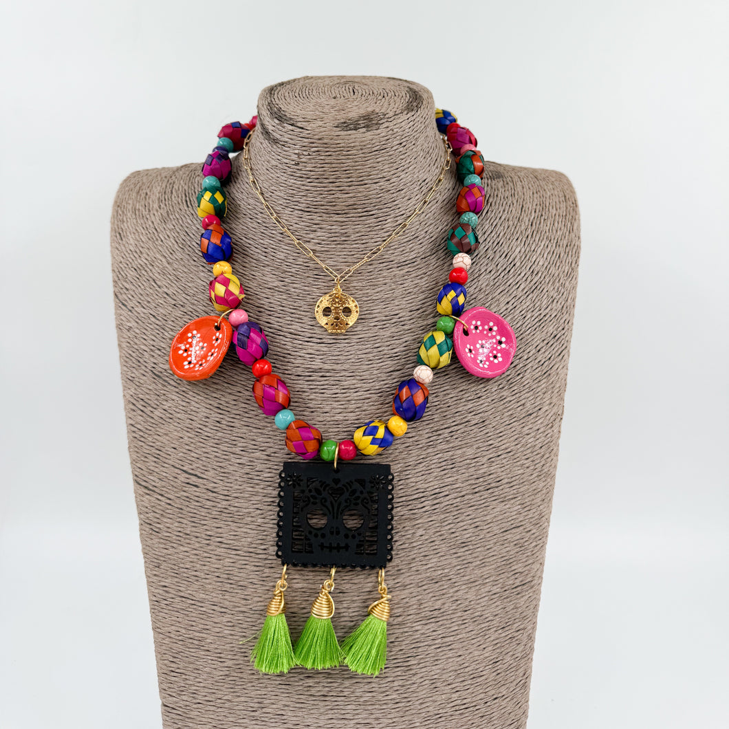 Collar ofrenda calavera/5