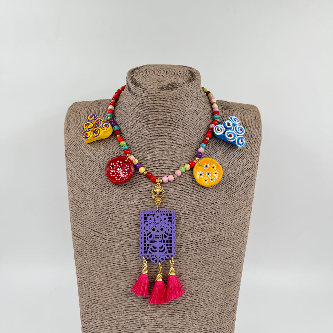 Collar anima morado