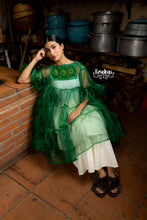 Cargar imagen en el visor de la galería, Sobrevestido mereraskani verde
