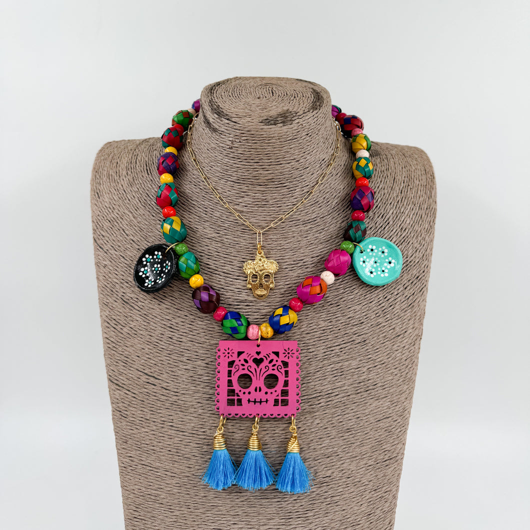 Collar ofrenda catrina/1