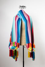 Cargar imagen en el visor de la galería, Rebozo multicolor mil flores
